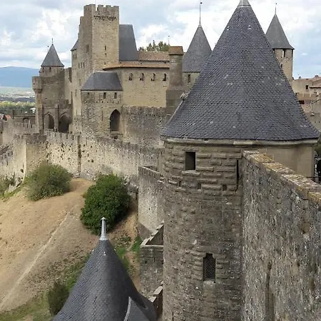 아파트 A Cote De La Cite, Vue 360°. 카르카손